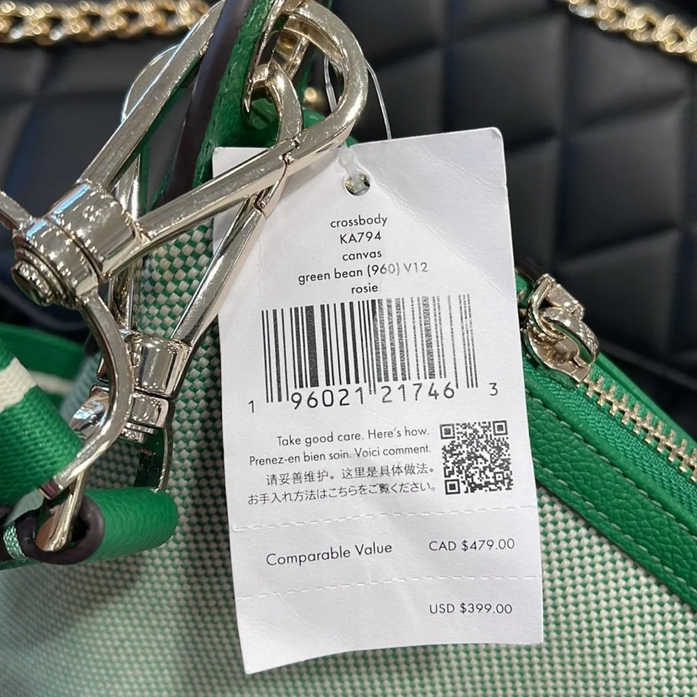 Kate Spade KA794 Kate Spade Rosie Crossbody 
Color: Green Bean 
NWT - Picture 13 of 16